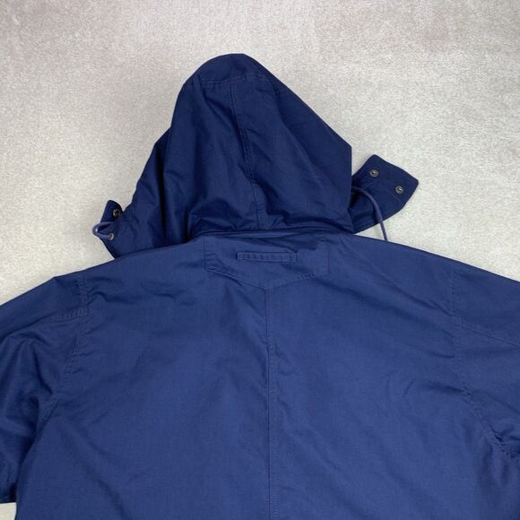 Eddie Bauer Flannel Wool Lined Mountain Parka Field Jacket Men's Sz Large - Picture 8 of 16